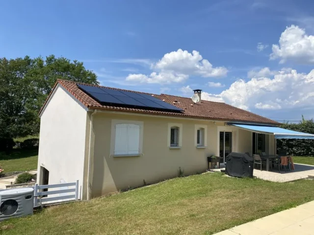 Panneaux photovoltaïques - Condat-sur-Vienne