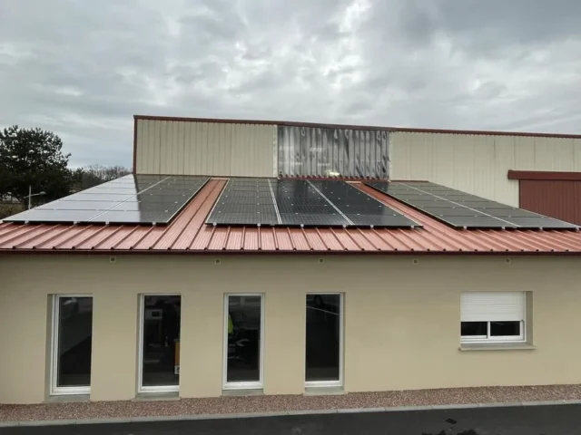 Panneaux photovoltaïques - Le Palais-sur-Vienne